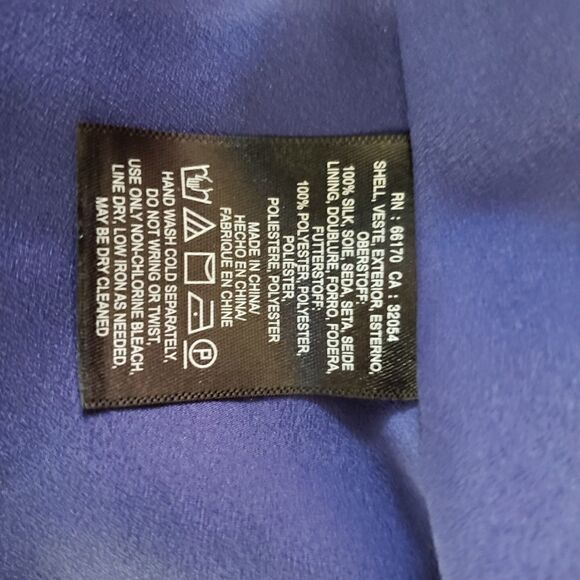 Anthropologie leifsdottir watercolor silk chiffon - Picture 2 of 8